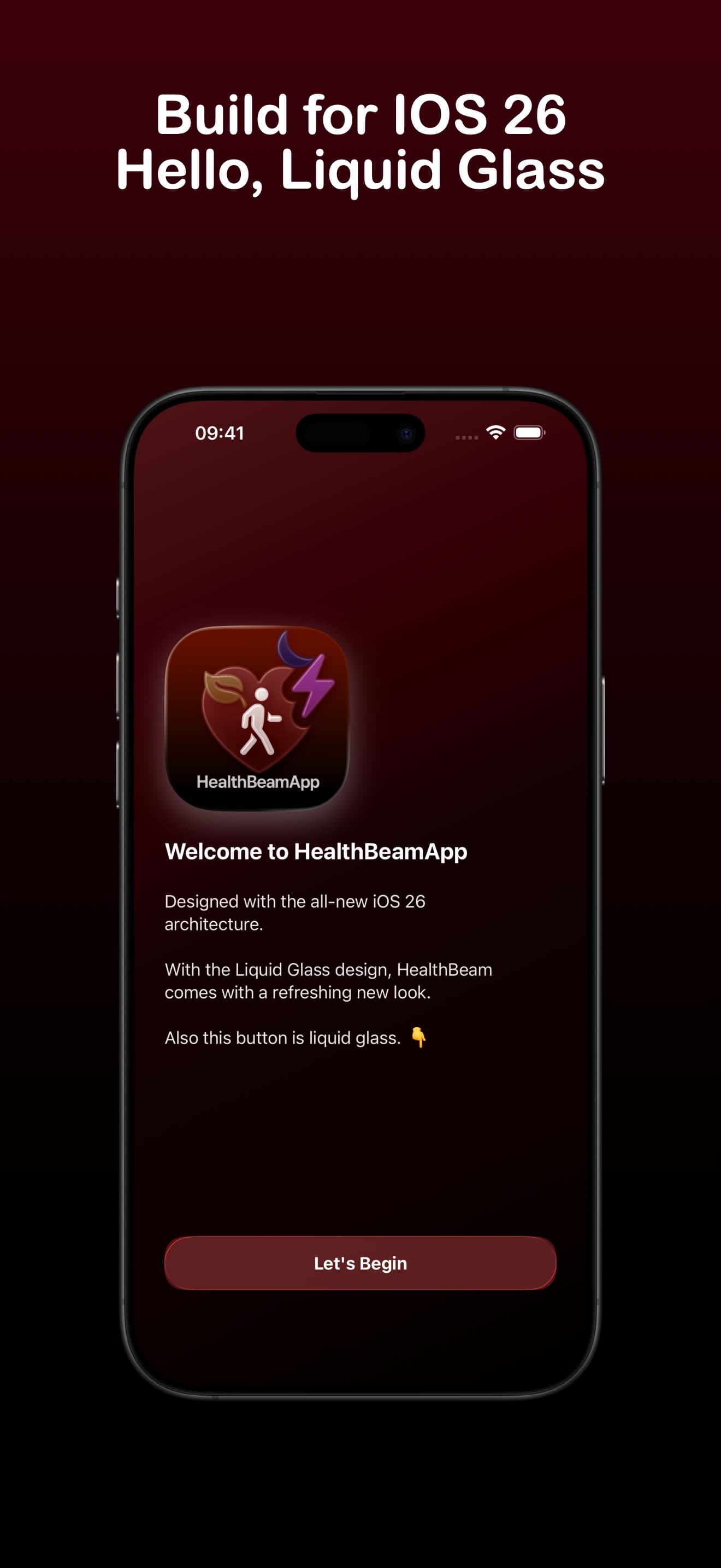HealthBeamApp screenshot 1